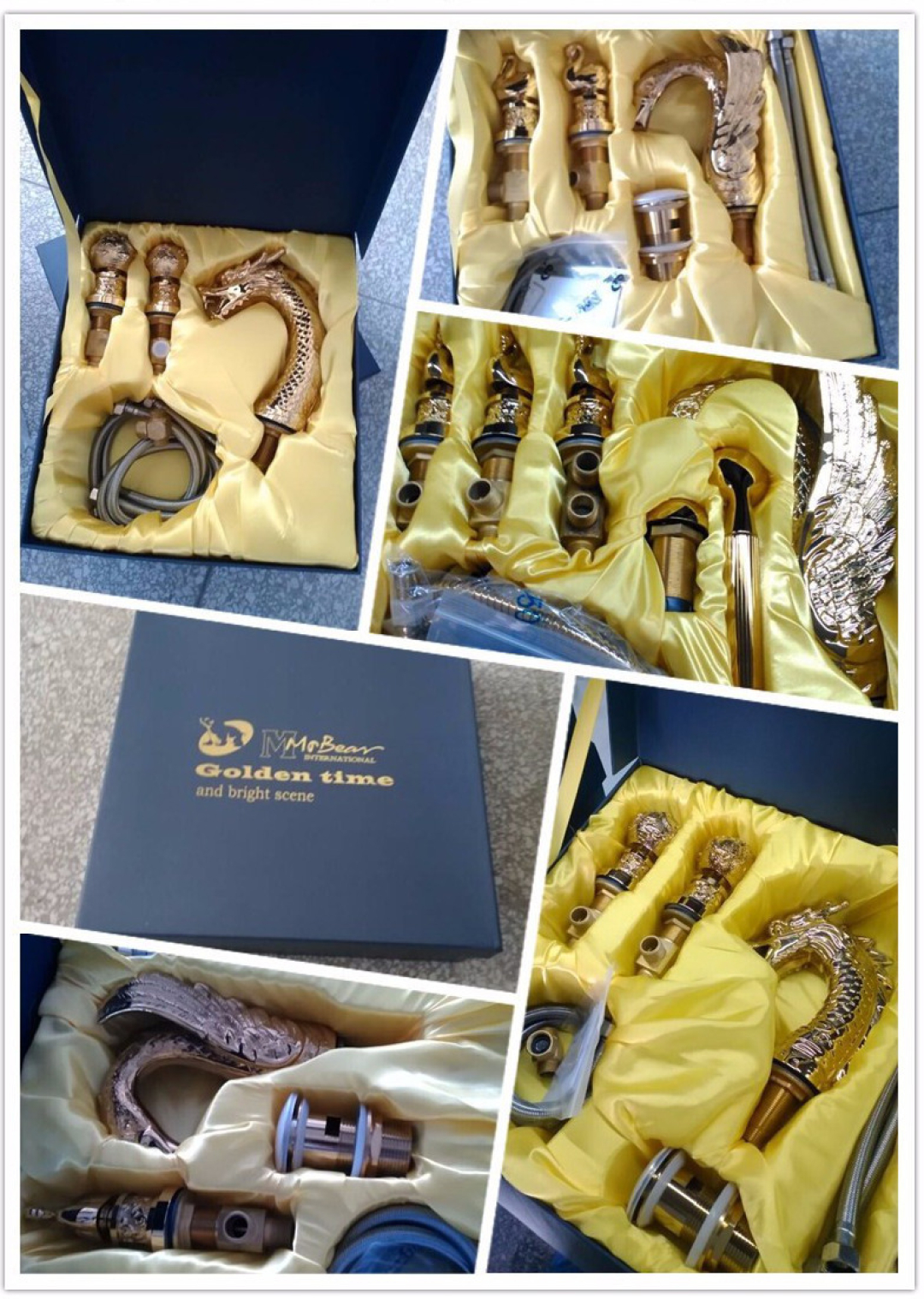 Gold Dragon Faucet Royal Toiletry Global