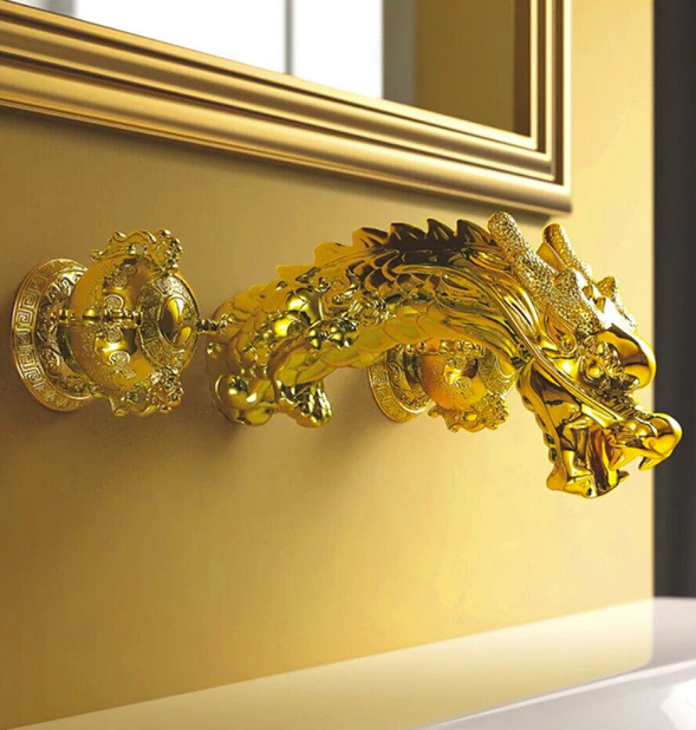 Gold Dragon Faucet Royal Toiletry Global