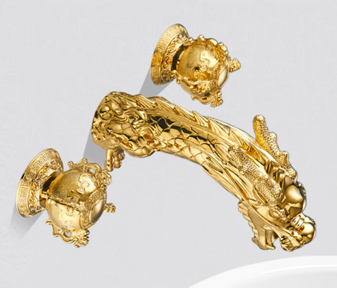 Gold Dragon Faucet Royal Toiletry Global