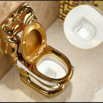 Royal Gold Toilet
