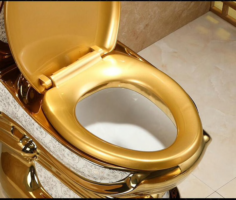 Royal Gold Toilet  -  Gold Toilets