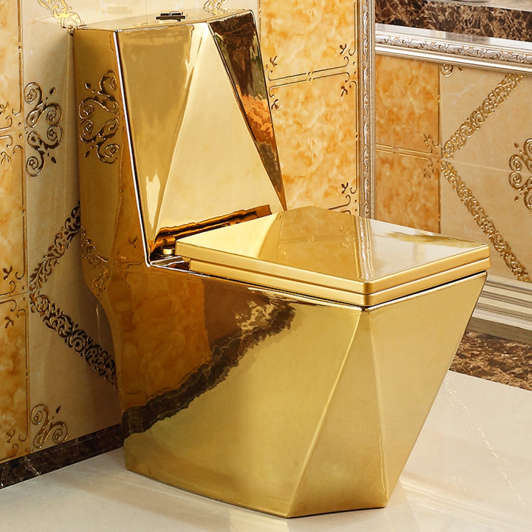 Luxury Gold Toilets - Royal Toiletry Global