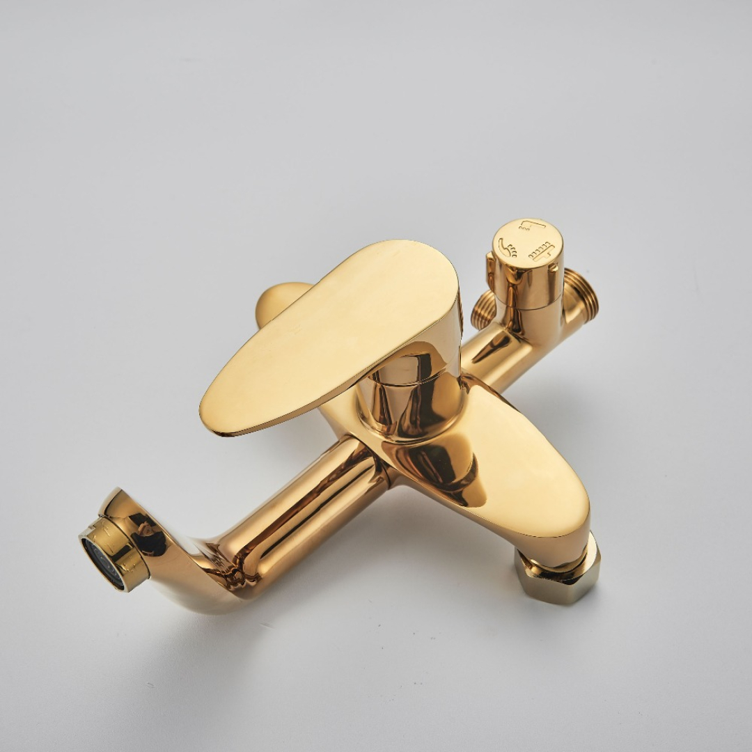 Exclusive Luxury Gold Bathroom Shower Set Royal Toiletry Global