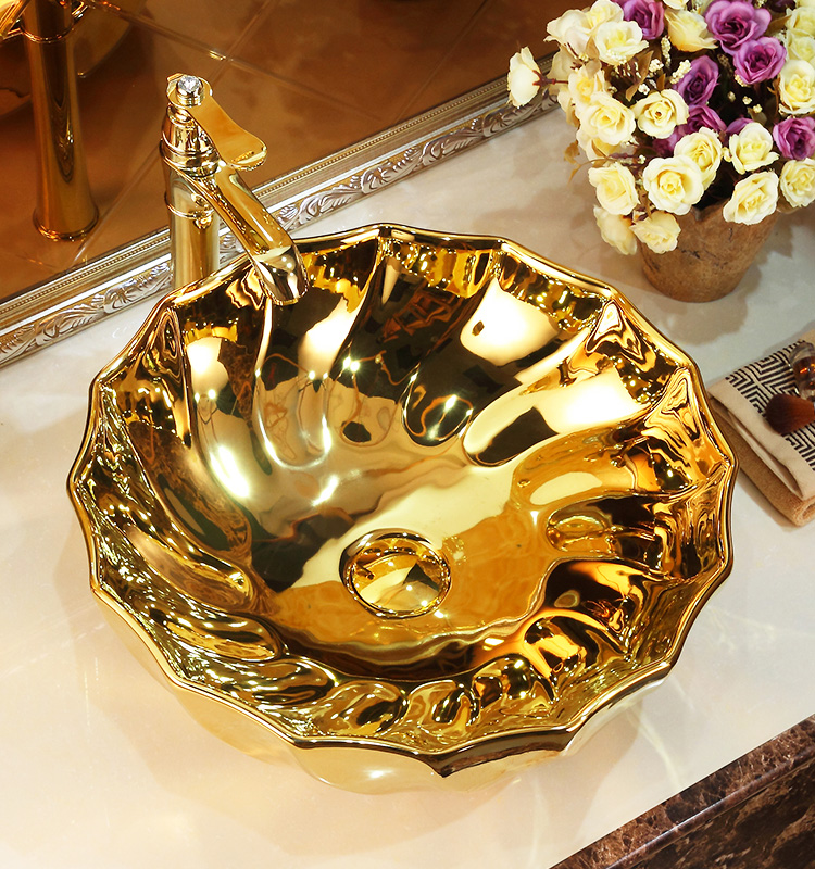 Elegant Gold Bathroom Basin Gold Bathroom Basins