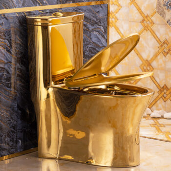 Elegant Gold Shower Squeegee - Royal Toiletry Global