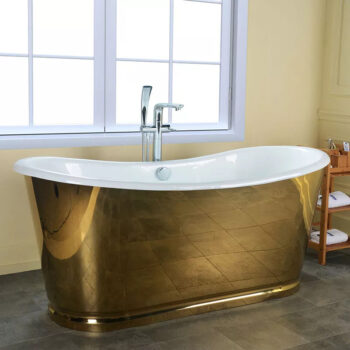 Classic Plain Gold Bathtub