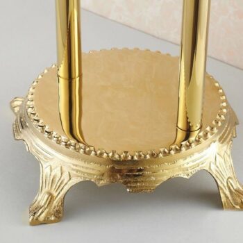 Freestanding Classic Gold Bathtub Faucet And Shower Set