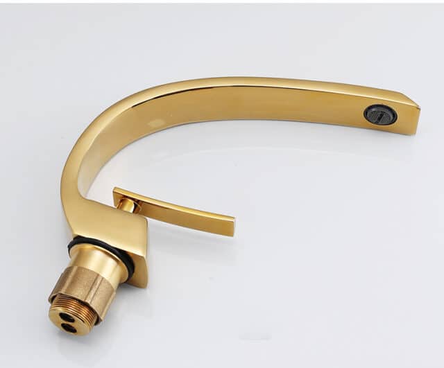 Elegant Gold Bathroom Basin Faucet - Royal Toiletry Global