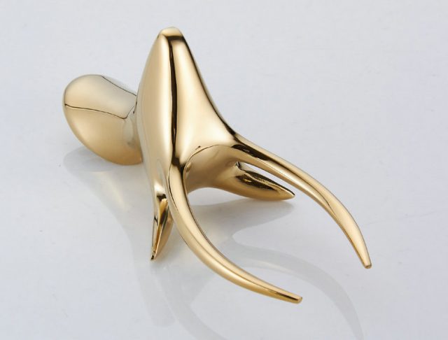 Gold Deer Robe Hook - Royal Toiletry Global