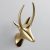 Gold Deer Robe Hook - Royal Toiletry Global