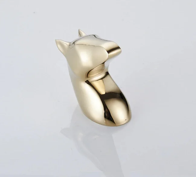 Gold Mustang Robe Hook  -  Gold Bathroom Accessories