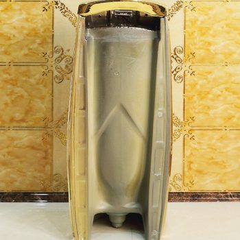 Classic Freestanding Gold Urinal