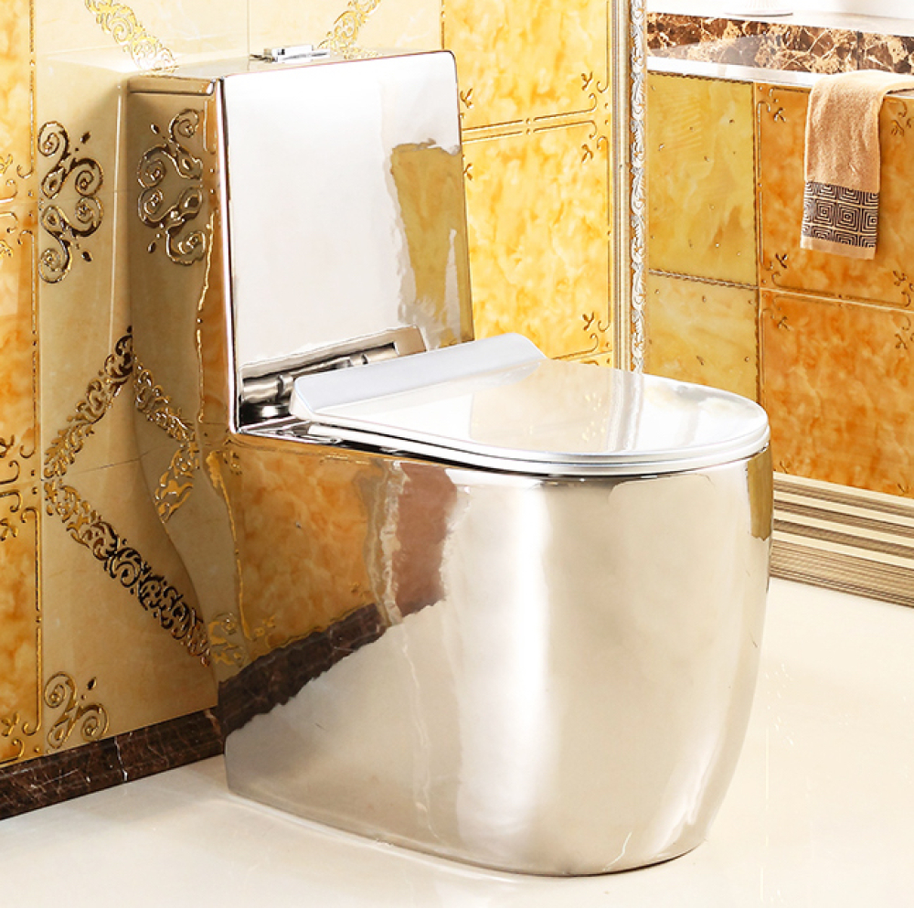 Luxury Design Silver Toilet Royal Toiletry Global