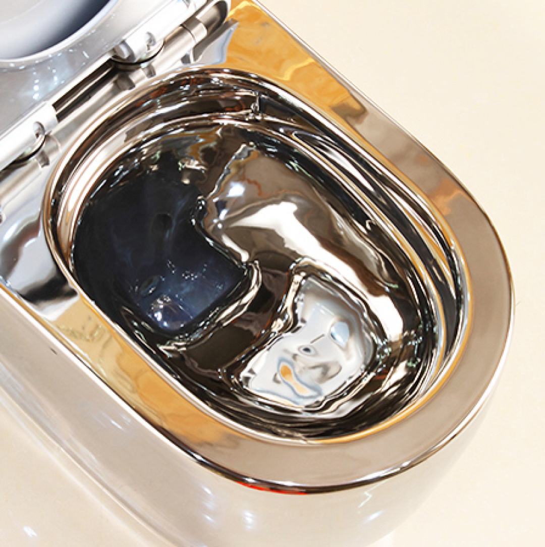 Luxury Design Silver Toilet Royal Toiletry Global