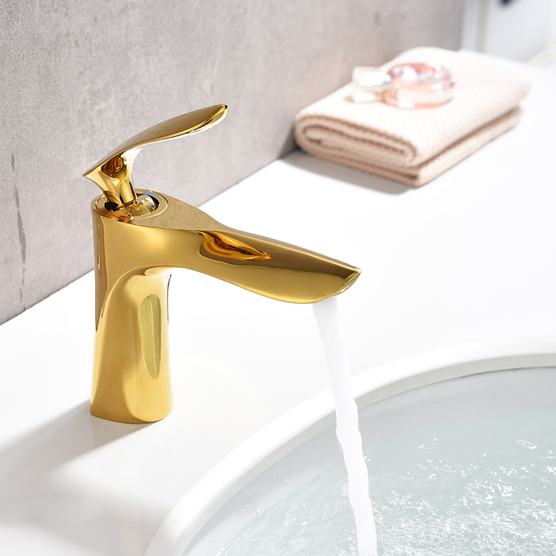 Premium Gold Bathroom Basin Faucet Gold Water Taps & Faucets