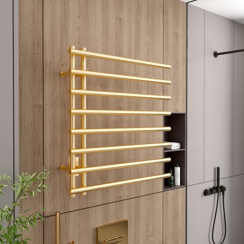 Design Gold Towel Warmer Rack  -  Bathroom Accessories