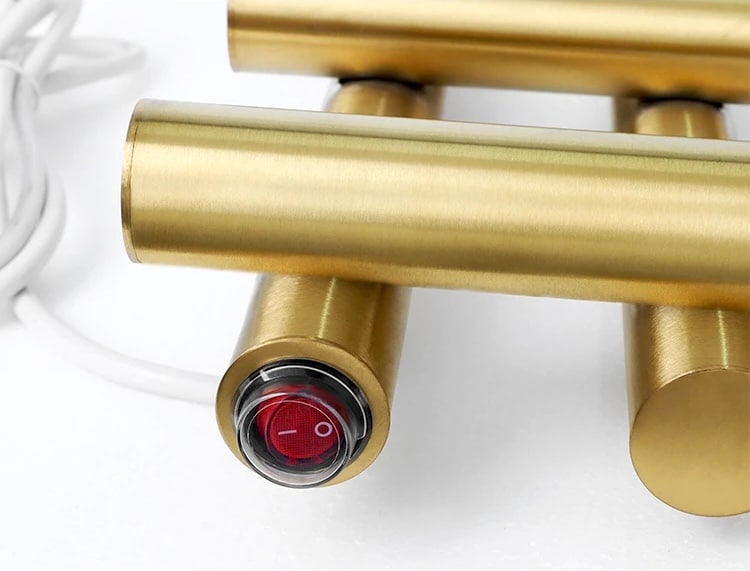 Design Gold Towel Warmer Rack  -  Bathroom Accessories