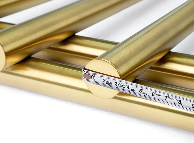 Design Gold Towel Warmer Rack  -  Bathroom Accessories