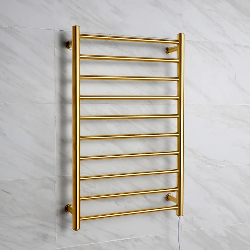Modern Electric Gold Towel Rack Heater  -  Bathroom Accessories