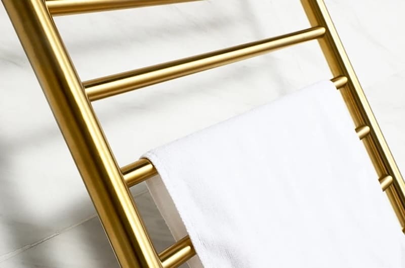 Modern Electric Gold Towel Rack Heater  -  Bathroom Accessories