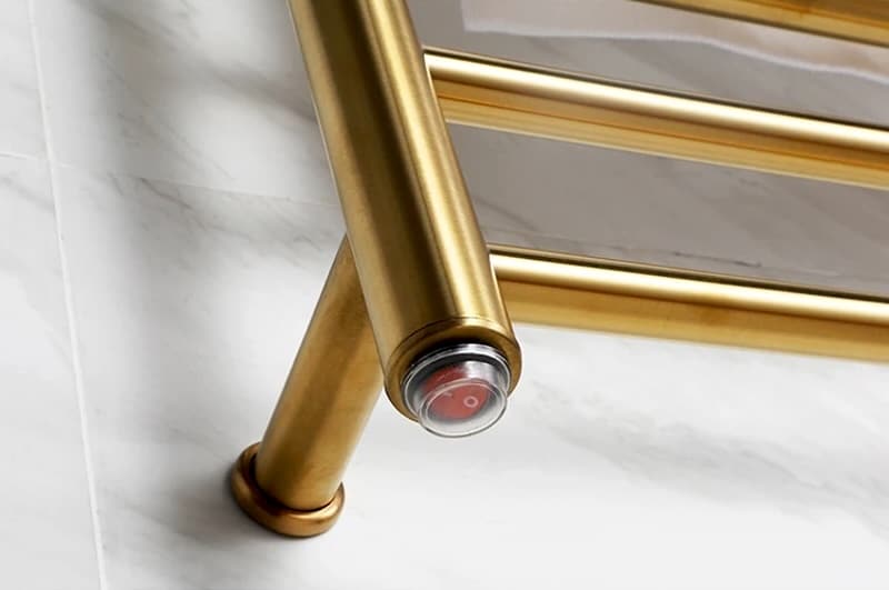 Modern Electric Gold Towel Rack Heater  -  Bathroom Accessories